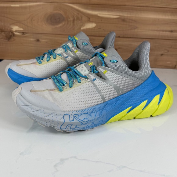 Hoka One 109 TenNine 1109689 Drizzle Lunar Rock Trail Running Shoes Size M8 W9 main image 5